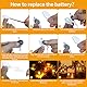 15 Stück Mini LED Ballonlichter, Warmweiß, LED Laternenlichter mit Batterie, mit Seil, Batterie Kann Ersetzt Werden, für Papierlaterne, Halloween, Weihnachten, Hochzeit, Party Lichter Dekoration