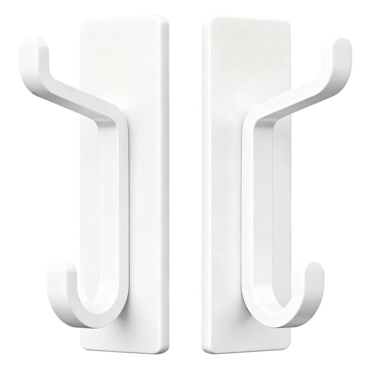 FGUJSUR Coat Hooks 2/4pcs Self Adhesive Wall Hooks
