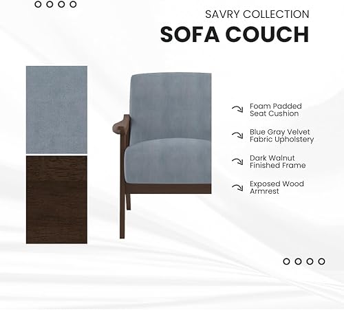 Miniatura 66 de Lexicon Savry - Silla decorativa con brazo de madera de tela de 29 pulgadas de ancho, color naranja Naranja,Marrón claro,Gris