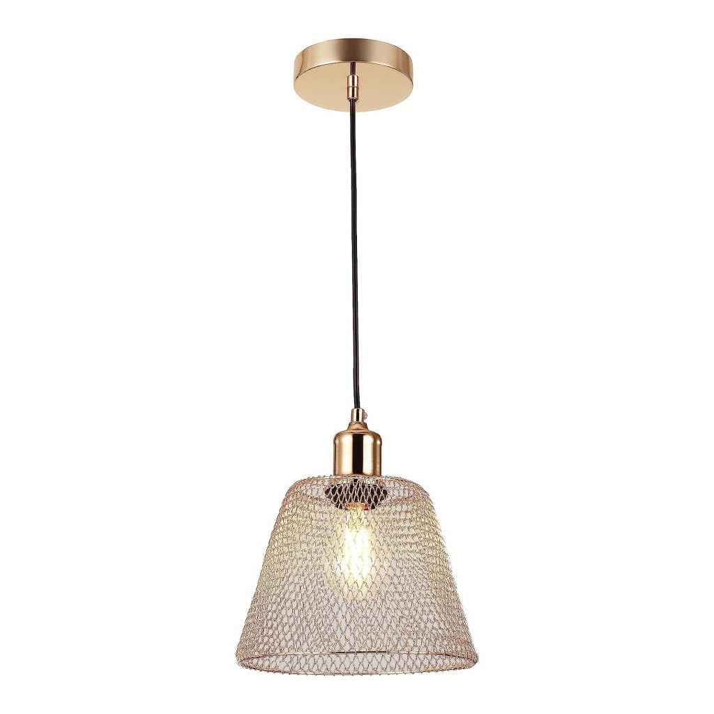 Lampadario A Sospensione Moderno In Metallo Con Cavo Regolabile 29cm Venus A