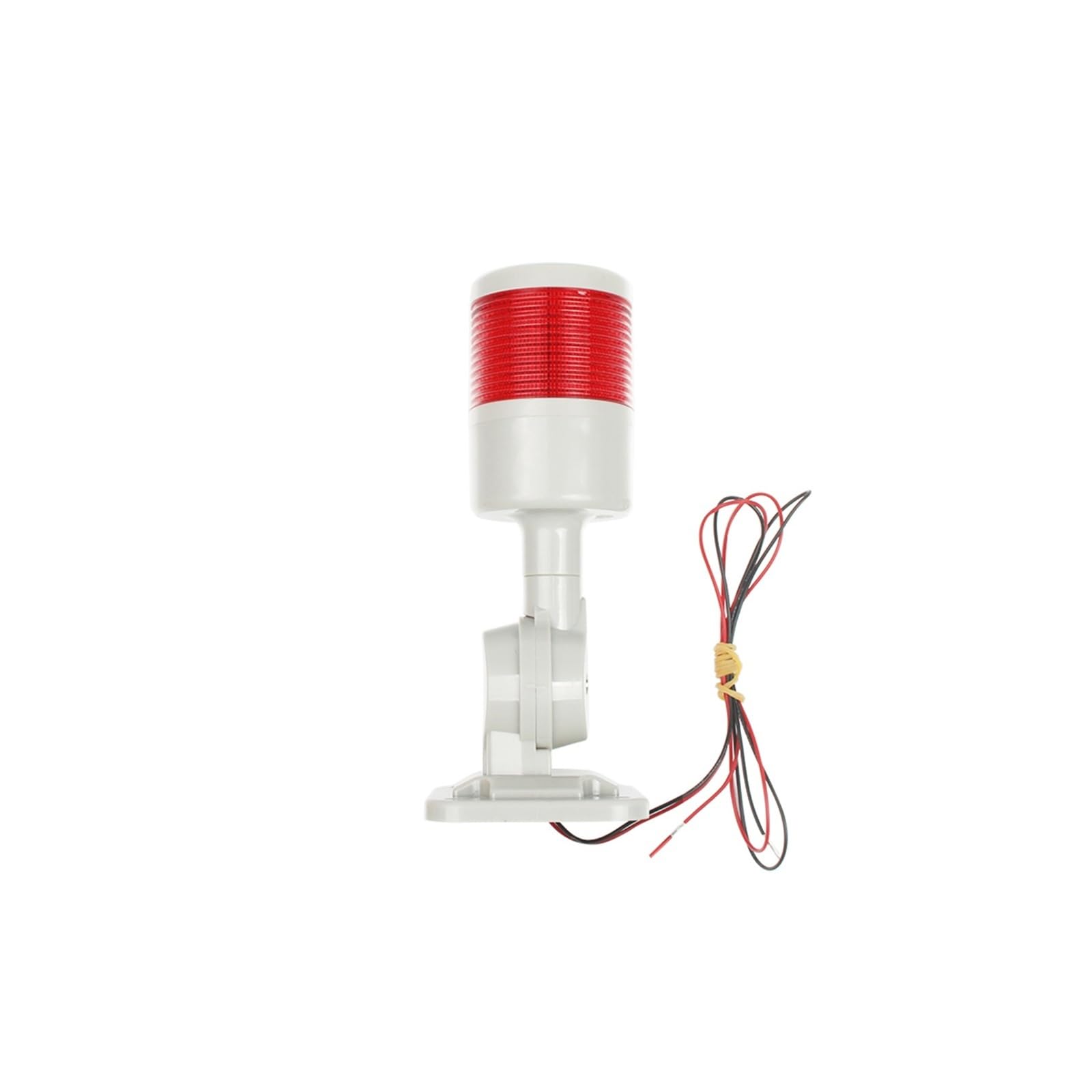 180 sztuk światła czerwone bursztynowe zielone światło ostrzegawcze przemysłowe do DC12-24V AC110-220V stałe migające światło LED (1 warstwa czerwona, AC110-220V)