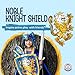 Liontouch - Noble Knight Foam Shield for Kids, Blue/Large - Age 3-8 | 17.7 x 13.8 in | Medieval Pretend Play Toy with Golden Lion Theme | Safe Battle Accessory for Dress Up & Costumes for Boys