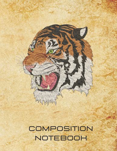 NOTEBOOK: Leopard Print Composition Notebook, Cheetah Journal, College Ruled 120 Pages Lined Paper - Large 8.5 x 11