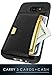 Smartish® Galaxy S7 Wallet Case - Q Card CASE [Samsung Slim Protective Kickstand CM4 Grip Cover] - Wallet Slayer Vol.2 (CM4) - Black Onyx