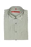 Signum Hemd Freizeithemd Shirt Herren Langarm Kent Kragen Baumwolle Classic Cut, Farbe:weiß, Herrengrößen:S
