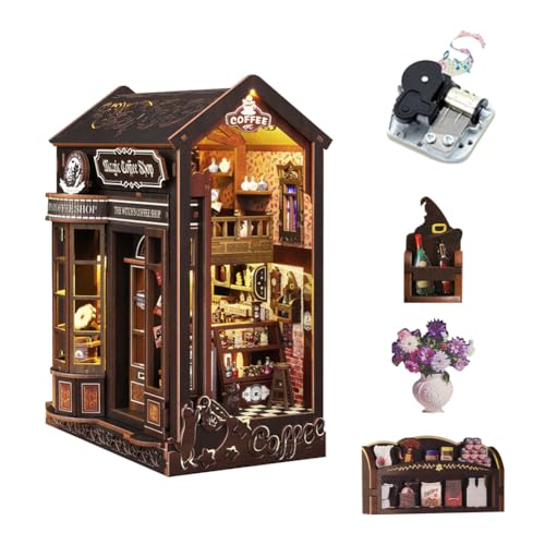 Décoration artisanale de coin de livre miniature magique pour ranger et sublimer vos étagères