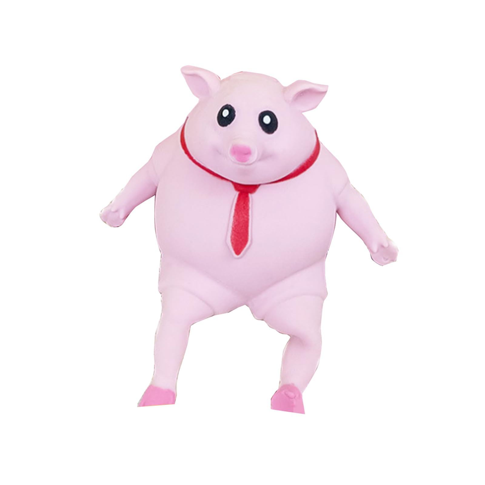 Oushengsi Cartoon Pig Shape Fidgets Toy Pinches Squishy Anti-Stress Toy Stress Relief Children New Year Birthday Toy Pink Color Plastic PKS