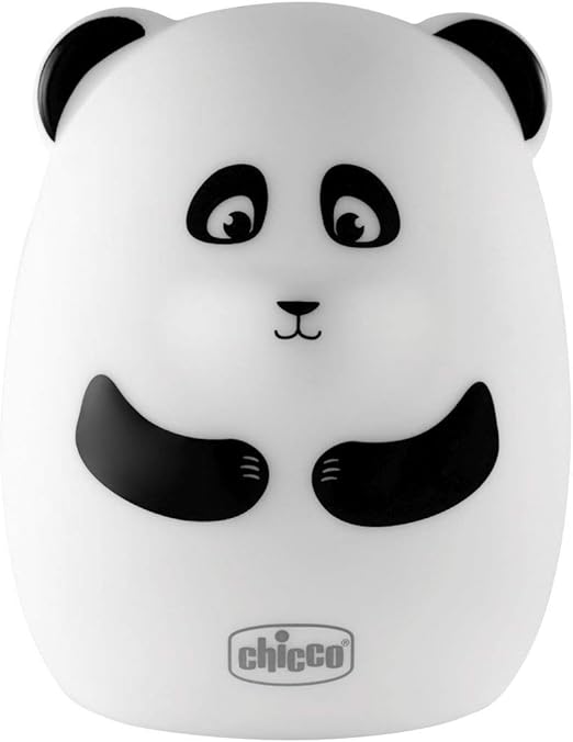 Luce Notturna Panda Per Bambini - Silicone Morbido Con Timer E USB