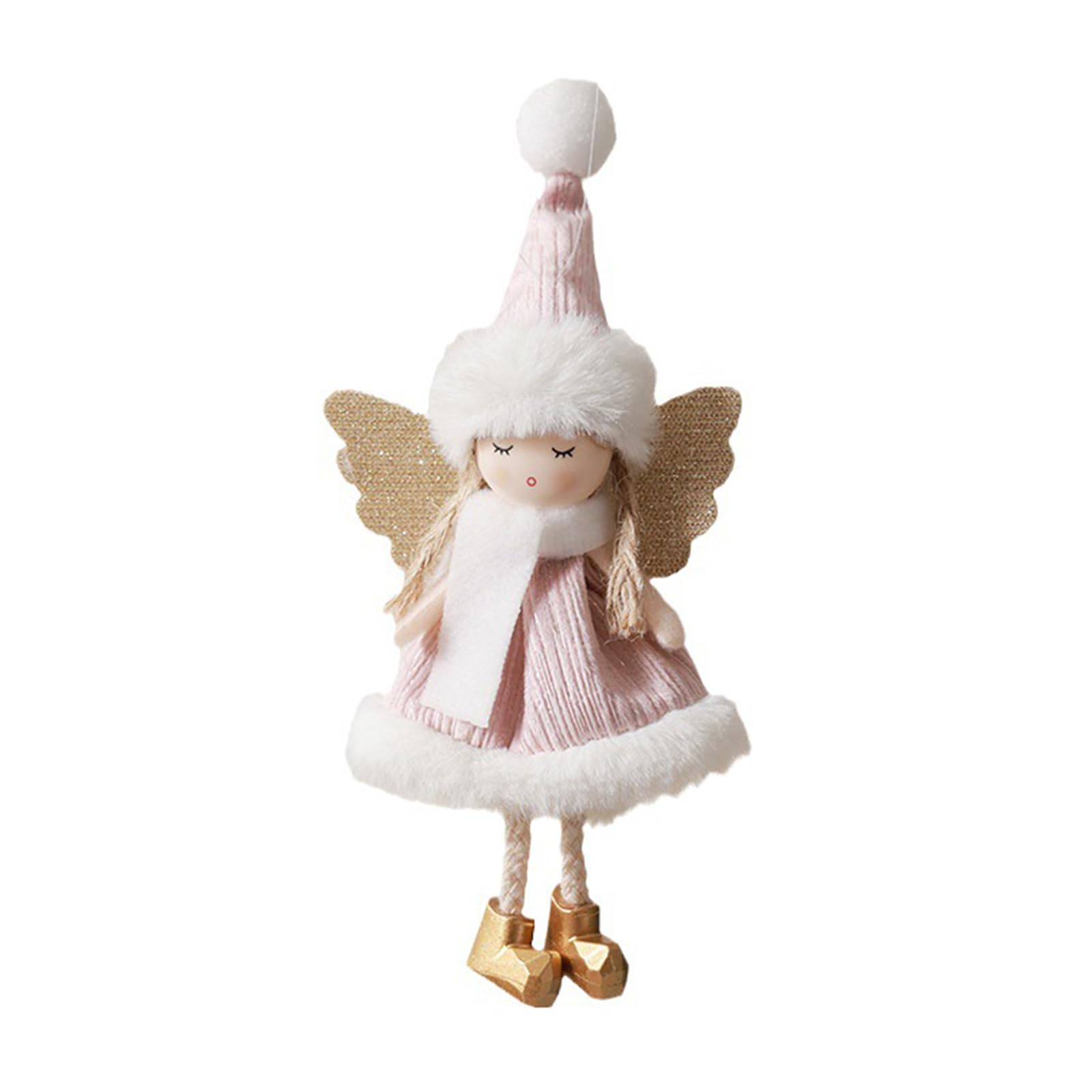 Time Plush Angelic Tree Toppers Soft Materials Multipurpose Christmas Decoration Store Display Plush Christmas Ornament