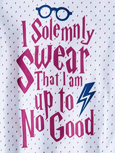 HARRY POTTER I Solemnly Swear That I Am Up to No Good 2 Piece Girls Sleepwear Pajama Set2