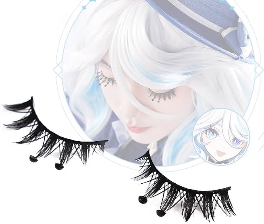 原神 フリーナ コスプレ 衣装➕ウィッグ➕つけまつ毛 三分妄想】原神 Genshin 黒Ver フリーナ/Furina フォカロルス