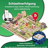 Lnicez Hunde- und Haustier-Tracker, ohne monatliche Ortungspflicht, funktioniert mit Find My, nicht GPS-Hund, nur iOS