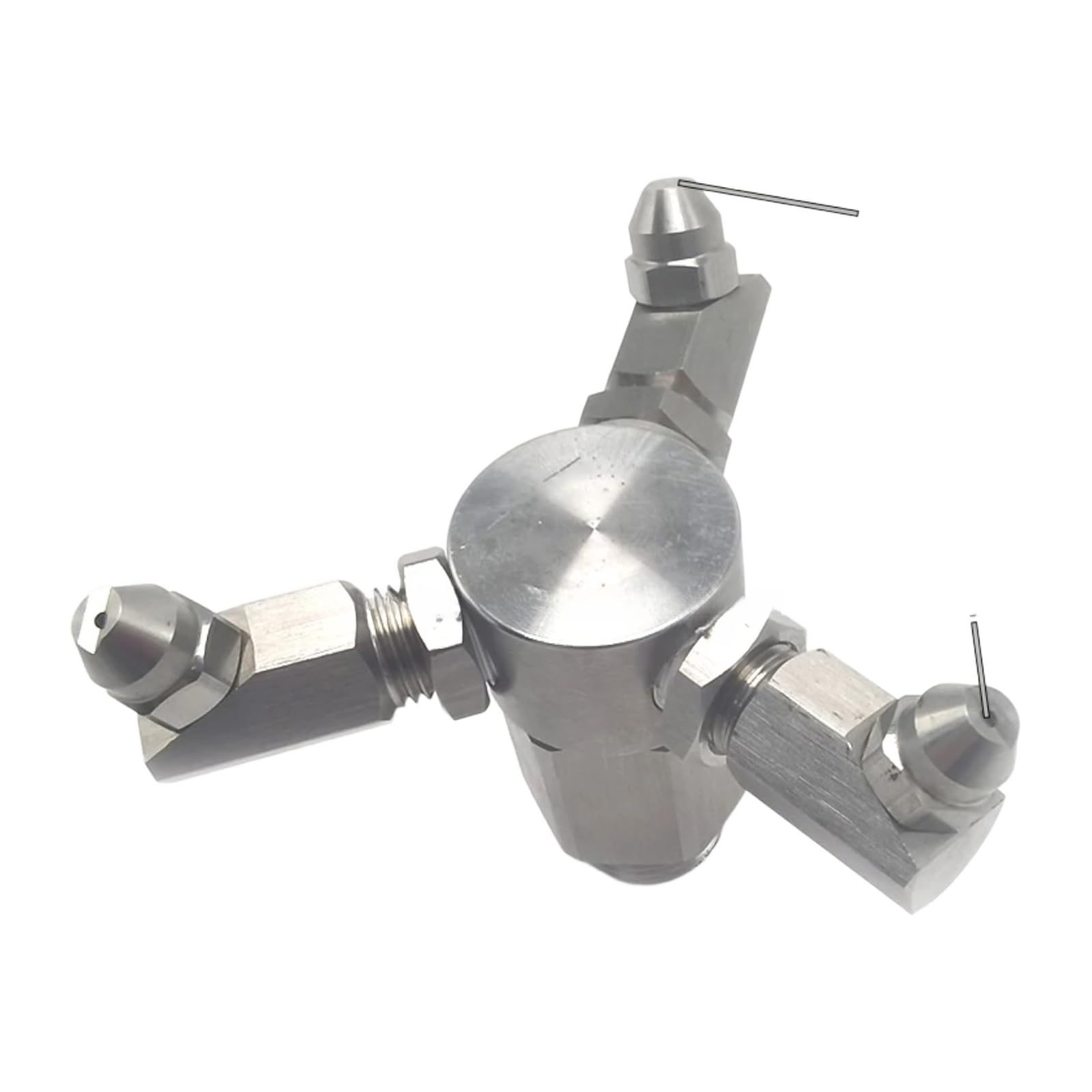 Boquilla rotativa de sector SS316 de 1/2 pulgada para sistemas de alta presión