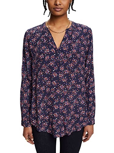 ESPRIT Damen 023ee1f308 Bluse, 402/Navy 3, XS