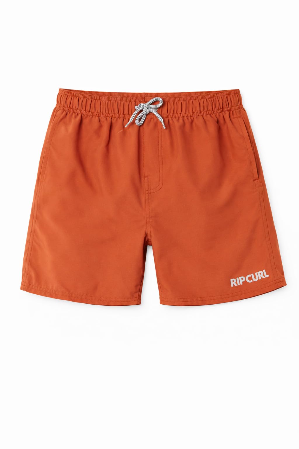 Short de bain Rip Curl Streamline Offset Volley bleu de plage pour garçon