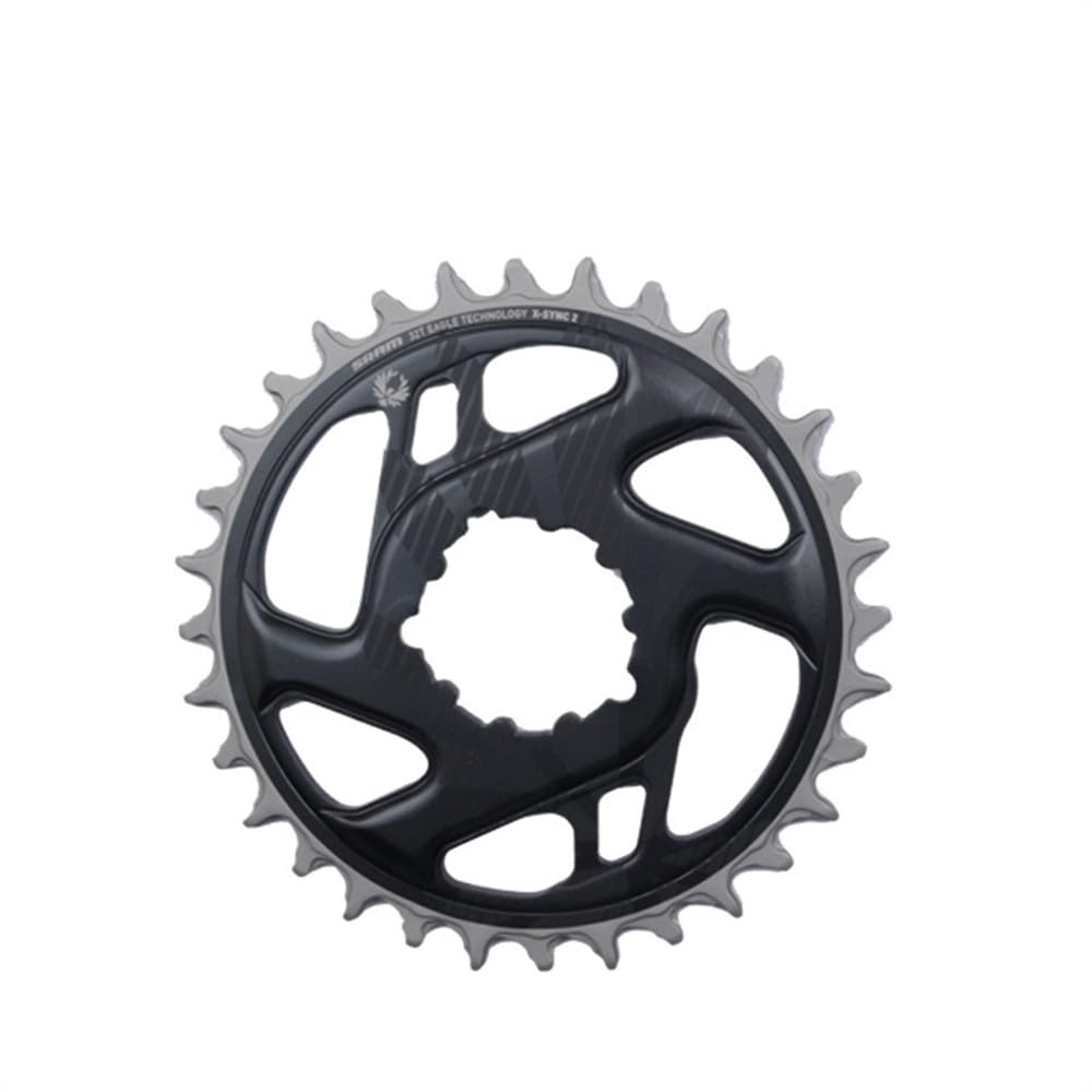 Platos para Bicicletas Plato Compensado de 3 mm/6 mm Plato de Montaje Directo de 12 velocidades 30T/32T/34T Plato Ovalado 32 MTB (Color : Gx 6mm Offset 32t)