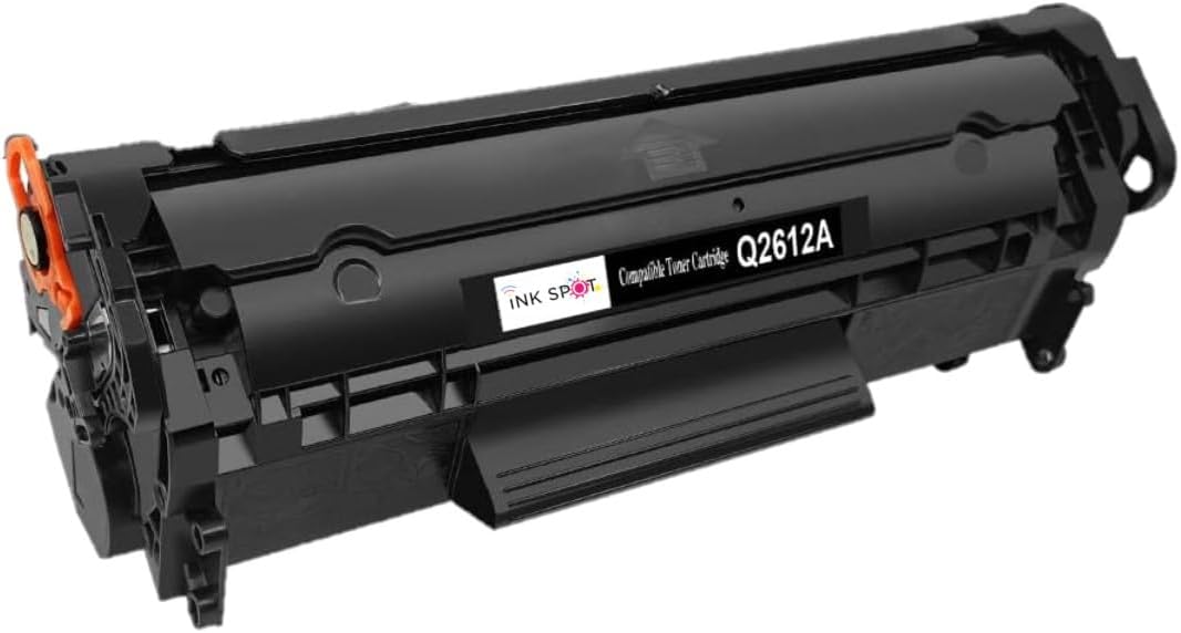 INKSPOT 12A Laser Printer Cartridge Compatible with 1020, M1005, 1018, 1010, 1012, 1015, 1022, 1022N, 1022NW, 3015, 3020, 3030, 3050, 3050Z, 3052, 3055 / 12A Cartridge