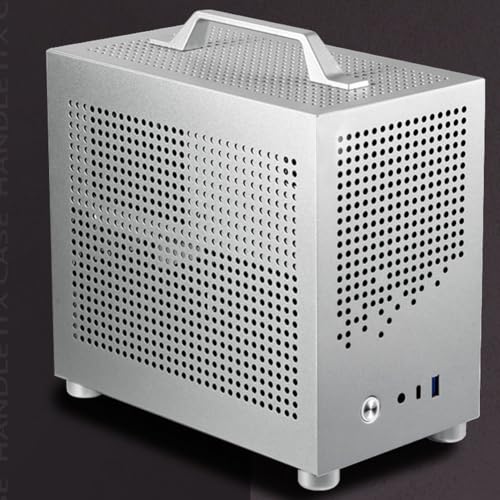 Gabinete Micro-ITX SKTC A1 Bloepum Negro miniatura 2