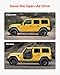 VEVOR Jeep Tube Doors, 2-Door, Hunting Style Jeep Tubular Door with Heavy-Duty Hinges & OE Latch, Jeep Doors with Rubber Pads & Toughened Steel Tube, Fit for 2007-2018 Jeep Wrangler JK