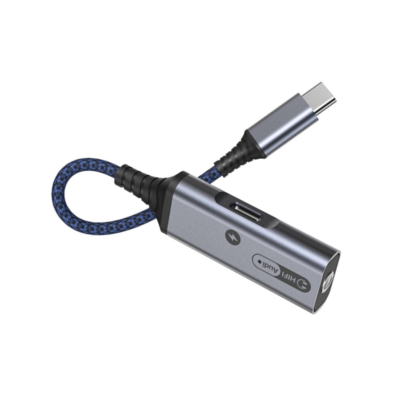 Type c Earphone Adapter Audio und Ladeadapter Schnellladung USB c Klinke Konverter für Smartphone Laptop Gaming Live Streaming mit Anschluss