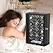 DUKWIN Watch Winder for 12 Automatic Watches with Key Lock, LCD Screen, Remote Control, LED Light, Adjustable Watch Pillow and Supper Quiet Motor for Universal Watches