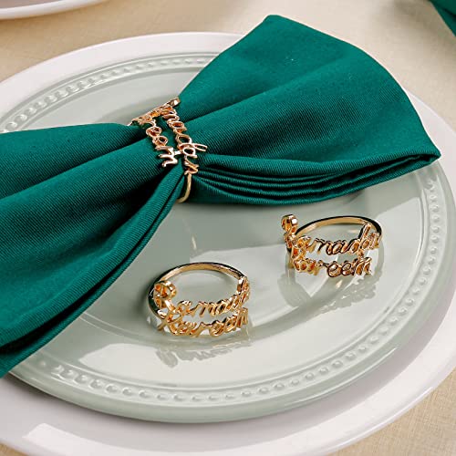 Getfitsoo Gold Mardi Gras Napkin Rings Set of 12, Metal Napkin Rings Holder with Ramadan Kareem Letters for Eid Mubarak Party, Dinner Table Decoration (Gold) Getfitsoo Gold Mardi Gras Napkin Rings Set of 12, Metal Napkin Rings Holder with Ramadan Kareem Letters for Eid Mubarak Party, Dinner Table Decoration (Gold)