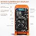 LinToButy Open Source Bitaxe Gamma 601 Bitcoin Miner - 1-1.2TH/s BM1370 ASIC Solo Miner, Home Crypto Low Power Mining Machine with 2.4G WiFi, OLED Display & Remote Management - Orange-Red
