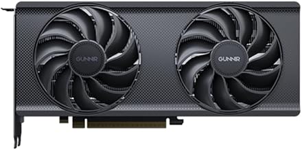 GUNNIR Intel Arc B580 Index Video Card 12GB Black GDDR6 2670MHz Dual Fan Graphics Card (192-bit, PCI-Express 4.0 x8, One HDMI Three DisplayPorts, Supports 4k)(B580 Index Black)