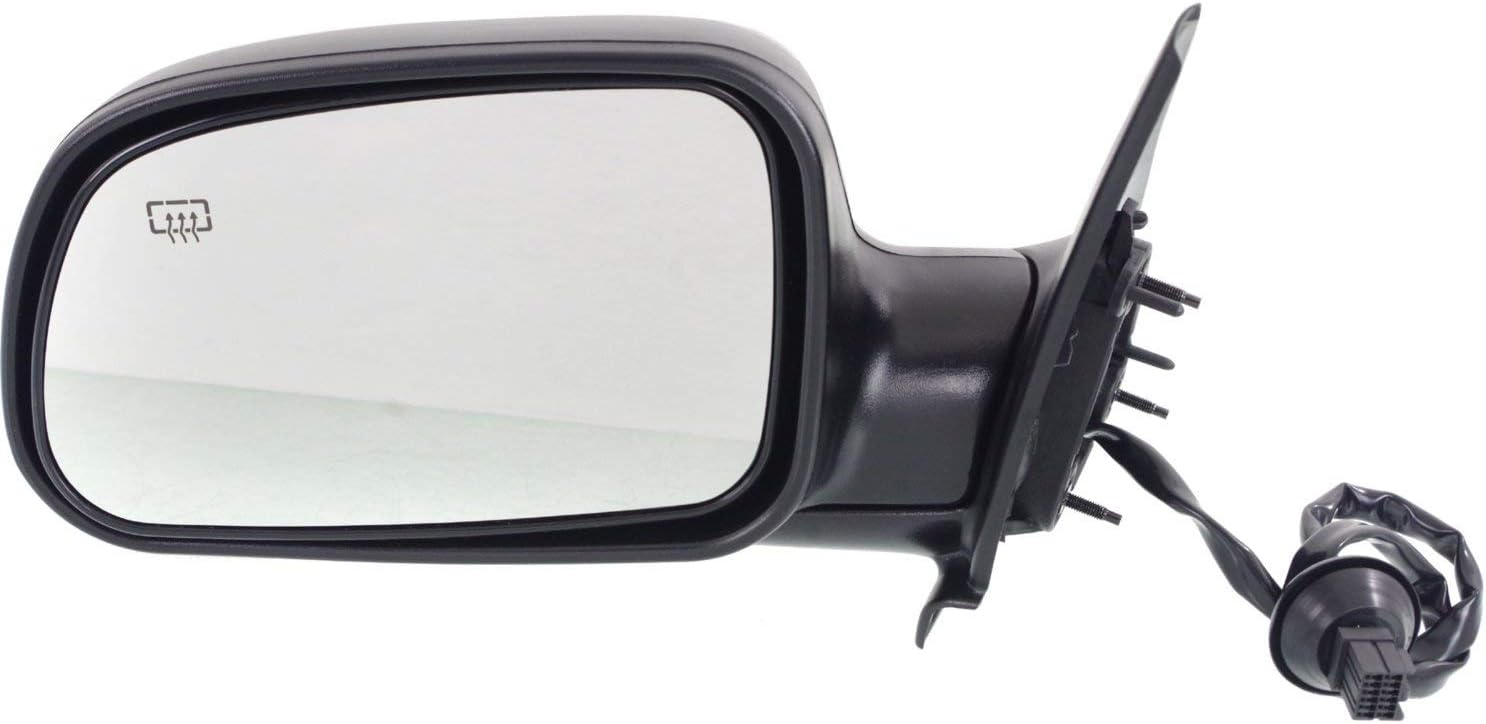 Kool Vue Driver Side Power Heated Mirror for Jeep Grand Cherokee 1999-2004 Textured