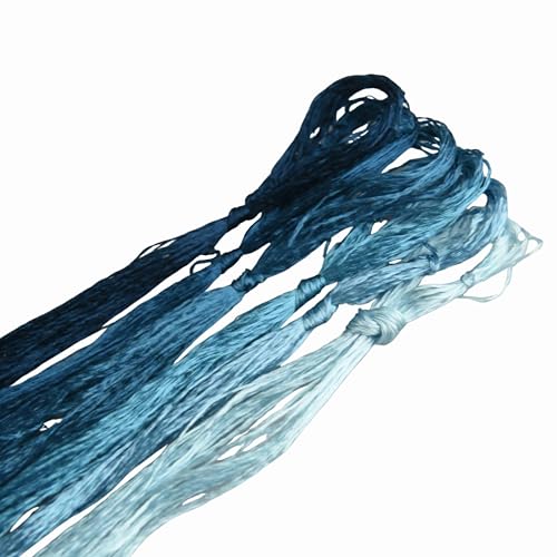 MINGGUXIUYI Mulberry Silk Floss Embroidery Thread Floss-Cross Stitch Threads China Silk Woven Jewelry Threads DIY Sewing Kits (118)