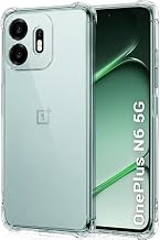 TheGiftKart Transparent Crystal Clear Back Cover Case for OnePlus N6 5G | Shockproof Soft TPU Case | Cushioned Edges for Ultimate Protection Back Cover Case for OnePlus N6 5G (TPU, Transparent)