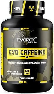 Termogênico Cafeína Evo Caffeine 60 Cápsulas - Evorox Nutrition