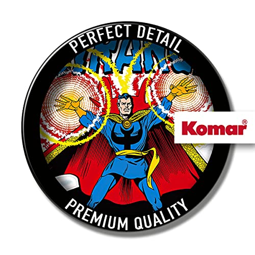 Komar Marvel Wandtattoo Doctor Strange Comic Classic - 50 x 70 cm (Breite x Höhe) - 1 Teile - Dormammus, Dr. Strange, Deco-Sticker, Wandaufkleber, Wandsticker, Wanddeko, Kinderzimmer - 14074h