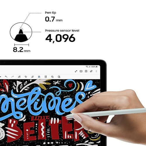 Image of Galaxy Tab S9 FE S Pen for Samsung Galaxy Tab S9 FE Stylus Pen Replacement Galaxy Tab S9 FE Plus S Pen with 4,096 Pressure Levels +Free 5 Tips (Green)
