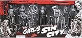Sin City Girls Action Figures Set of 5 (Black & White) by NECA