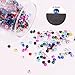 Gintoaria 10000 pcs/Pack Wedding Table Scatter Confetti Crystals Acrylic Diamonds Vase Fillers 4.5 mm Rhinestones for Wedding, Bridal Shower, Vase Beads Decorations (AB Clear)