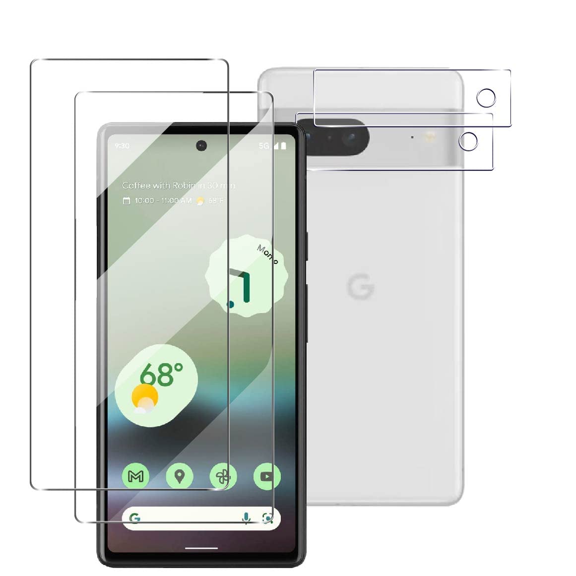 Amazon.co.jp: Google Pixel 7 フィルム 指紋認証対応 ガラスフィルム 