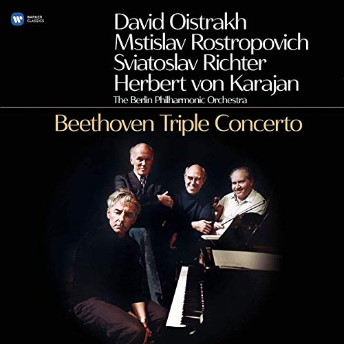 Album art for Beethoven: Triple Concerto by Beethoven / Karajan, Herbert Von