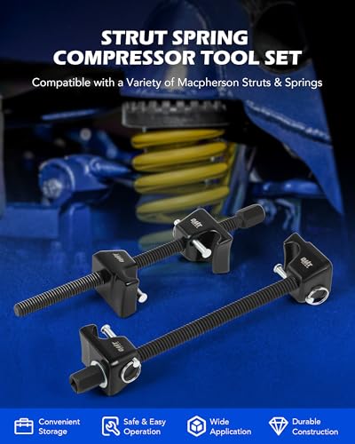 image for Orion Motor Tech 2pc Macpherson Strut Spring Compressor Tool Set with 