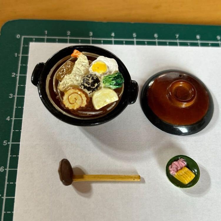 Amazon.co.jp: リーメント ぷちサンプル 和食日和 鍋焼きうどん 不揃い 