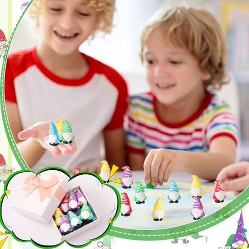 Set de 25 Mini Figuras de Gnomos Decorativos miniatura 5