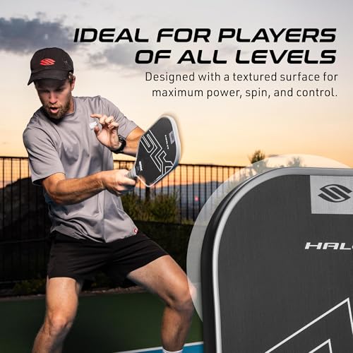 Image of Selkirk Sport SLK Halo Pickleball Paddles | T700 Raw Carbon Fiber Paddle | A pickleball racket with an expanded sweet spot for every skill level, in Power, Pro, or Control styles