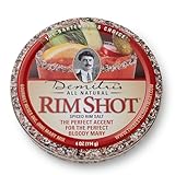 Demitri's RimShot Bloody Mary Rim Salt – Made With Hawaiian Sea Salt & Smoked Spices - Rimmer for Cocktails - Bloody Mary Salt - Perfect For Brunch Drinks - 4oz Tin (Pack of 1)
