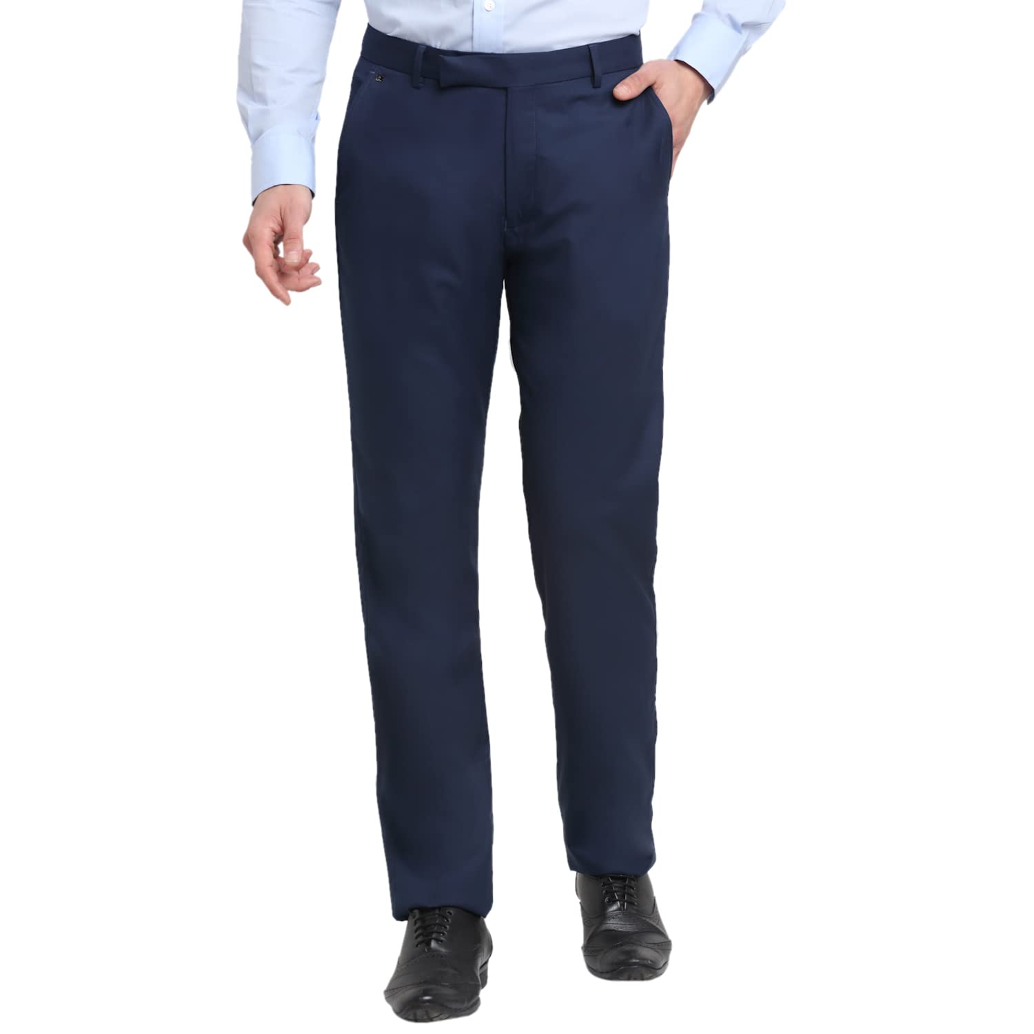 Men's Regular Formal Pants-image-0