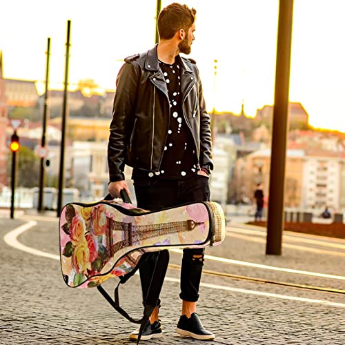 Sky Lantern Étui de protection rembourré pour guitare classique acoustique, Multicolore 07, 42.9×16.9×4.7 in, Organiseur… - Les Beatles, Paul McCartney, John Lennon, RIngo Starr, George Harrison Sky Lantern Étui de protection rembourré pour guitare classique acoustique, Multicolore 07, 42.9x16.9x4.7 in, Organiseur… – Image 7