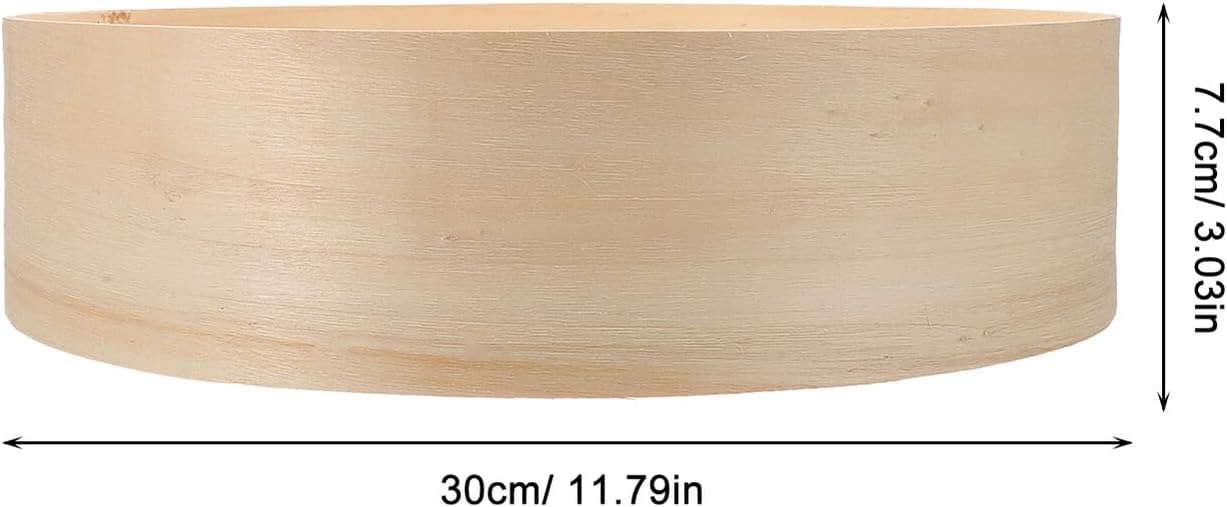 Wooden Flour Sifter Fine Mesh Manual Baking Strainer for Delicate Sieving Tool for Home Restaurant and Professional Kitchen Use