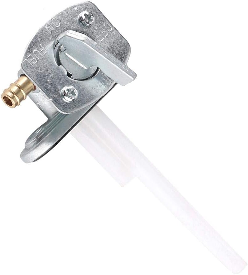 Hlyjoon Aluminium Petcock Valve Gas Fuel Tank Switch Valve for Yamaha YZ 80 85 250 400 426 450 1998-2003, 1/4 inch Inlet Connection, 100