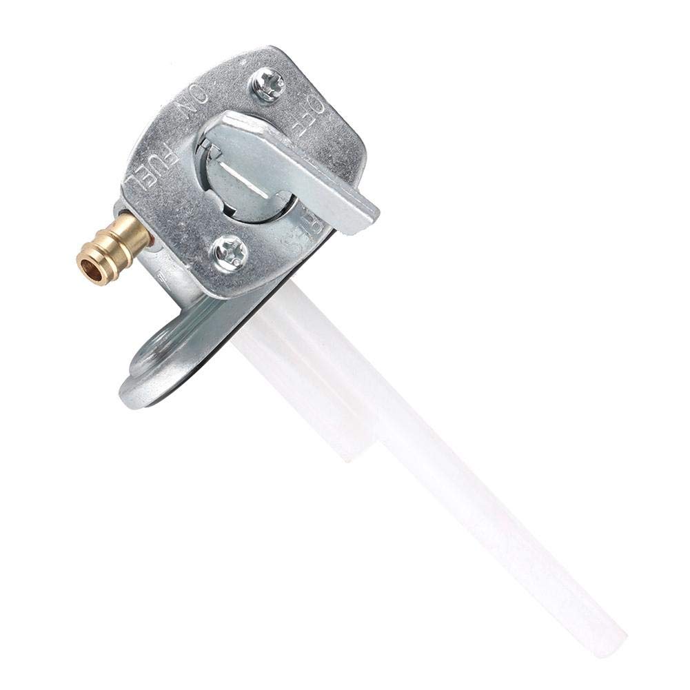 Hlyjoon Aluminium Petcock Valve Gas Fuel Tank Switch Valve for Yamaha YZ 80 85 250 400 426 450 1998-2003, 1/4 inch Inlet Connection, 100