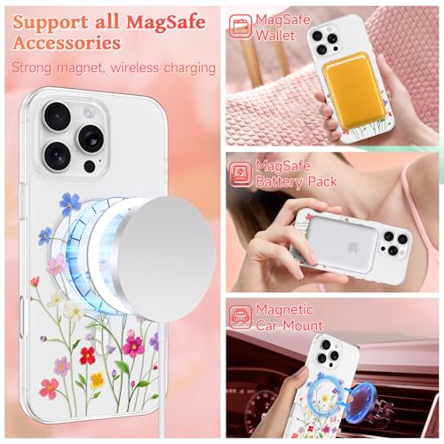 Eviter le jaunissement : coque iPhone 13 Pro Max Magsafe claire rigide - 2