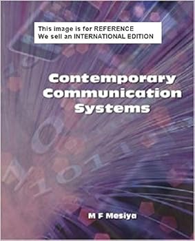 Paperback Contemporary Communication Systems Book